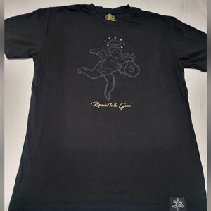 Men's Black Angel Graphic Tee